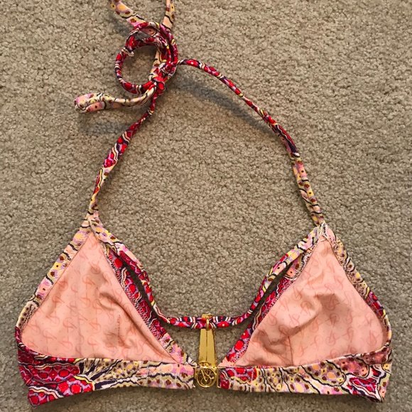 Bikini Top with metal detail - Picture 2 of 3